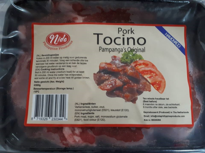 Tocino Pork 500g NIDA